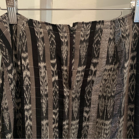 Ethnic boho artisanal maxi skirt - size 6 - Picture 7 of 11